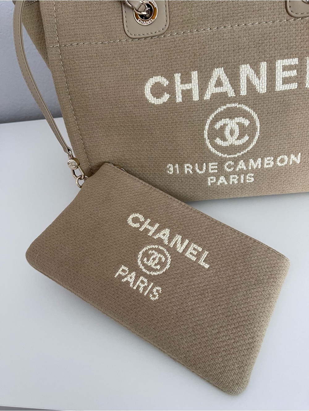 Chanel Deauville Tote - Picture 2 of 11